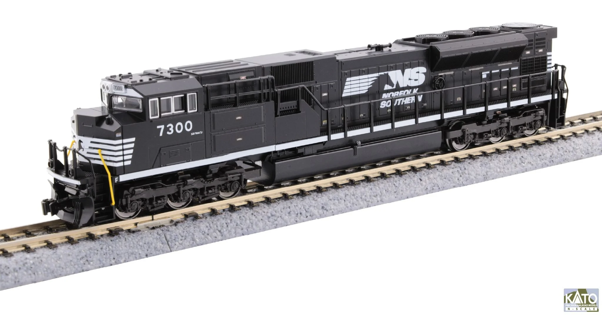 Kato N Scale Norfolk Southern #7300 SD70ACu 176-8560