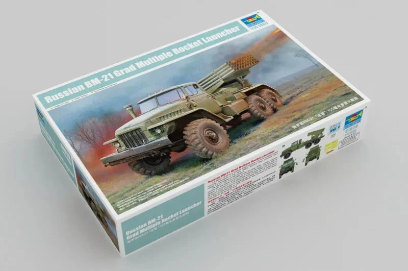 1/35 Trumpeter Russian BM-21 Grad Multiple Rocket Launcher - 1028