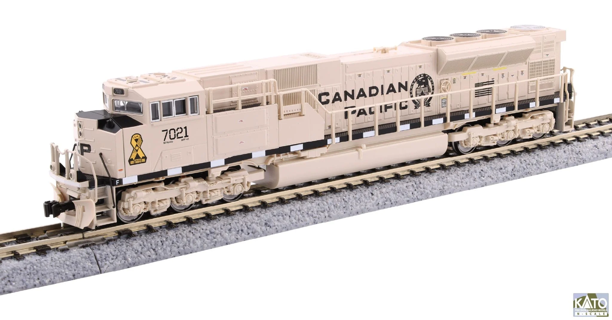 Kato N Scale Canadian Pacific 7021 SD70ACu 176-8542