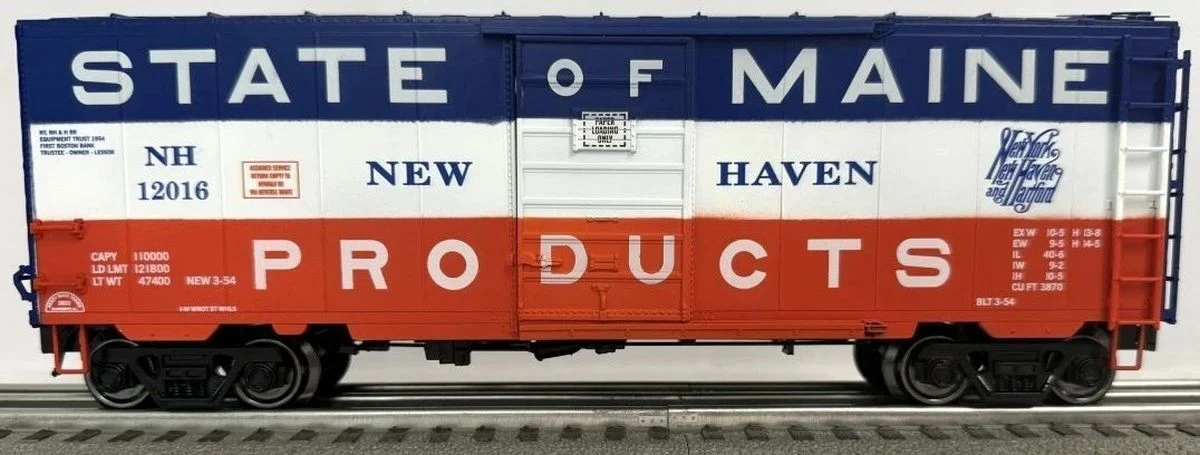 Ready Made Trains O Scale Boxcar New Haven - RMT96449