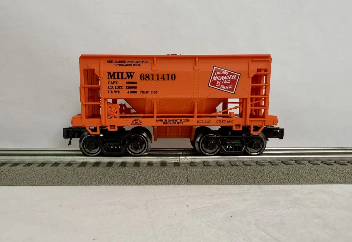 Ready Made Trains O Scale Ore Car Milwaukee Road - RMT9671621