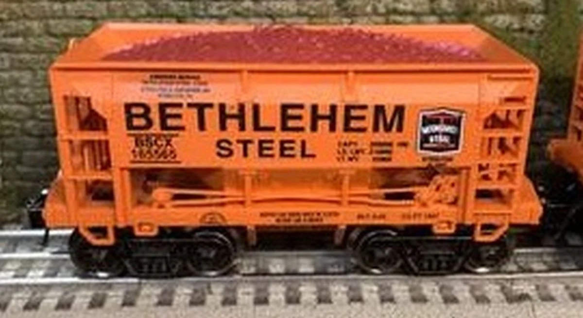 Ready Made Trains O Scale Ore Car Bethlehem Steel / Steelton - RMT96719421