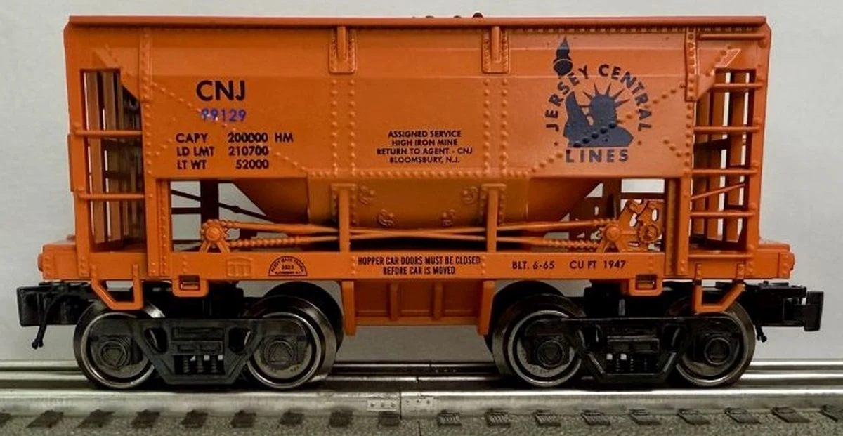 Ready Made Trains O Scale Ore Car Central of New Jersey - RMT96726