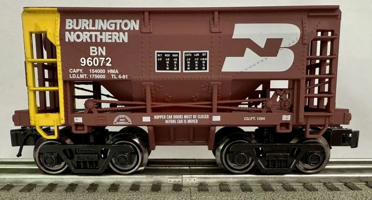Ready Made Trains O Scale Ore Car Burlington Northern - RMT96728