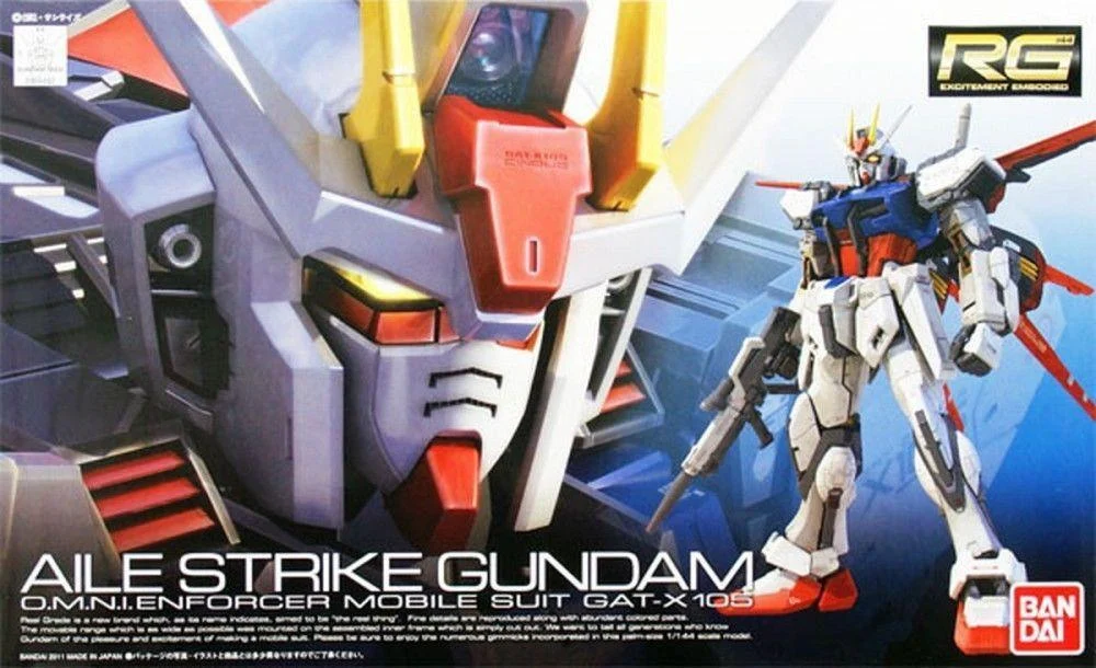 RG 1/144 Aile Strike Gundam - Bandai Namco