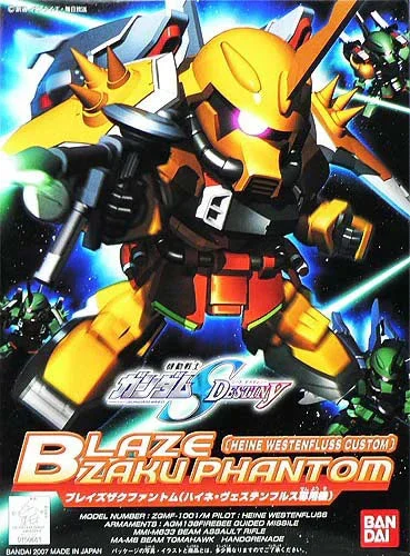 Bandai BB#298 Blaze Zaku Phantom - Bandai Namco