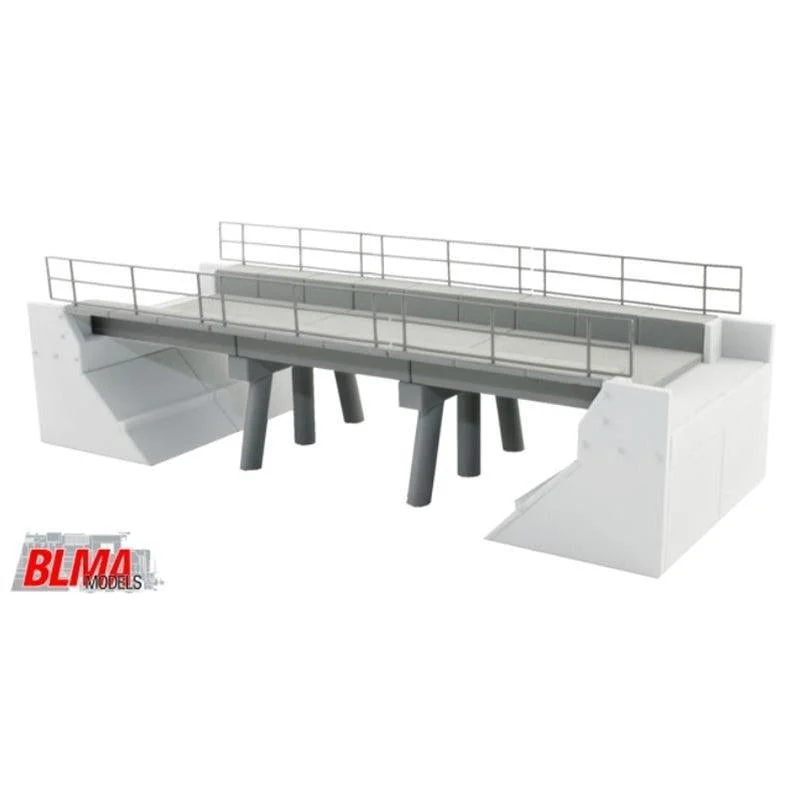 BLMA N Scale Modern Concrete Segmental Bridge Expansion Kit (Set B)