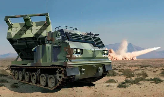 1/35 Trumpeter M270/A1 Multiple Launch Rocket System - 1049