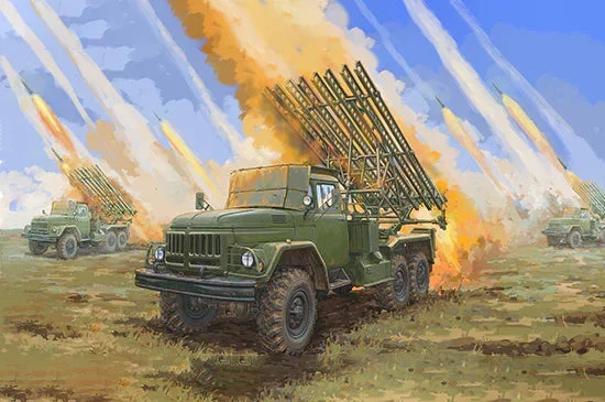 1/35 Trumpeter Soviet 2B7R Multiple Rocket Launcher BM-13 HMM - 1062