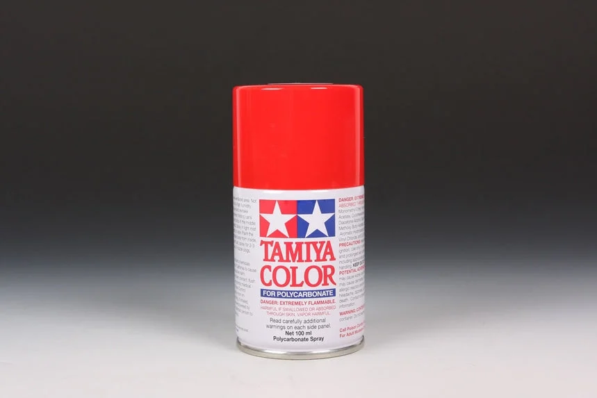 Tamiya PS-34 Bright Red Polycarbonate Spray Paint