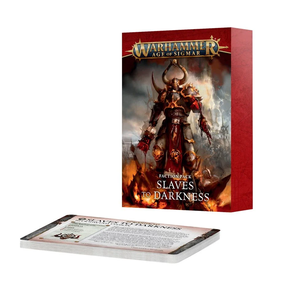Warhammer Age Of Sigmar Faction Pack Slaves To Darkness - Games Workshop