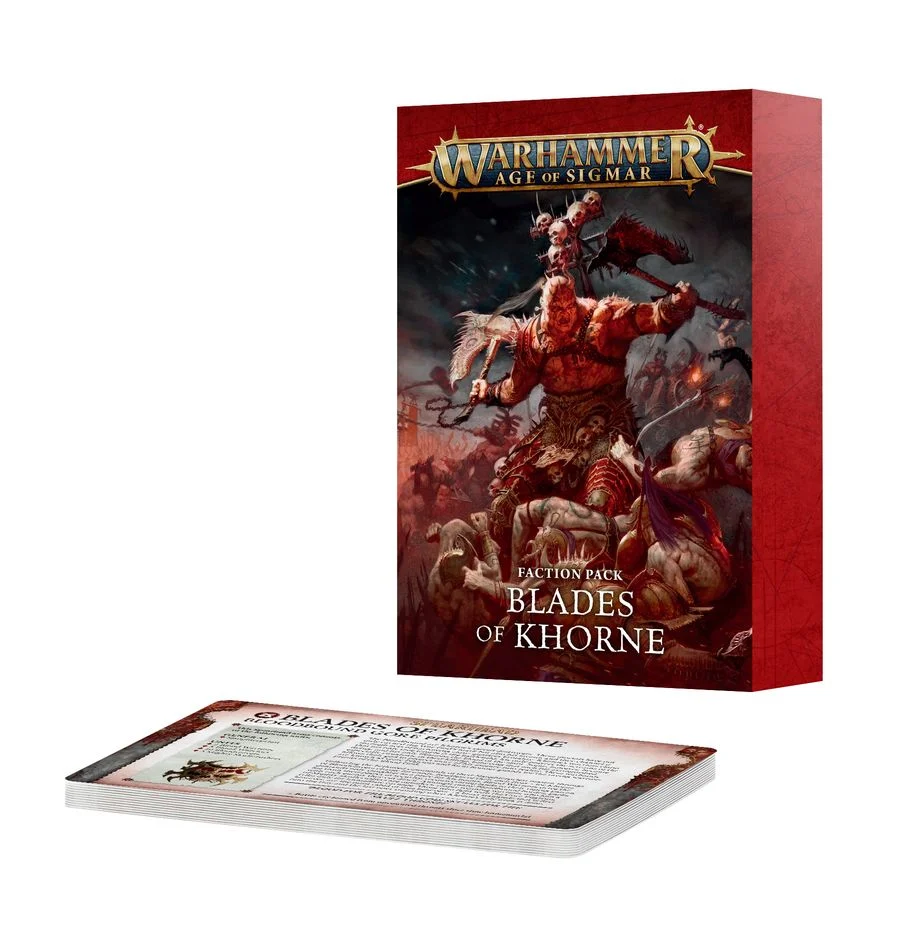 Warhammer Age Of Sigmar Faction Pack Blades Of Khorne - Games Workshop