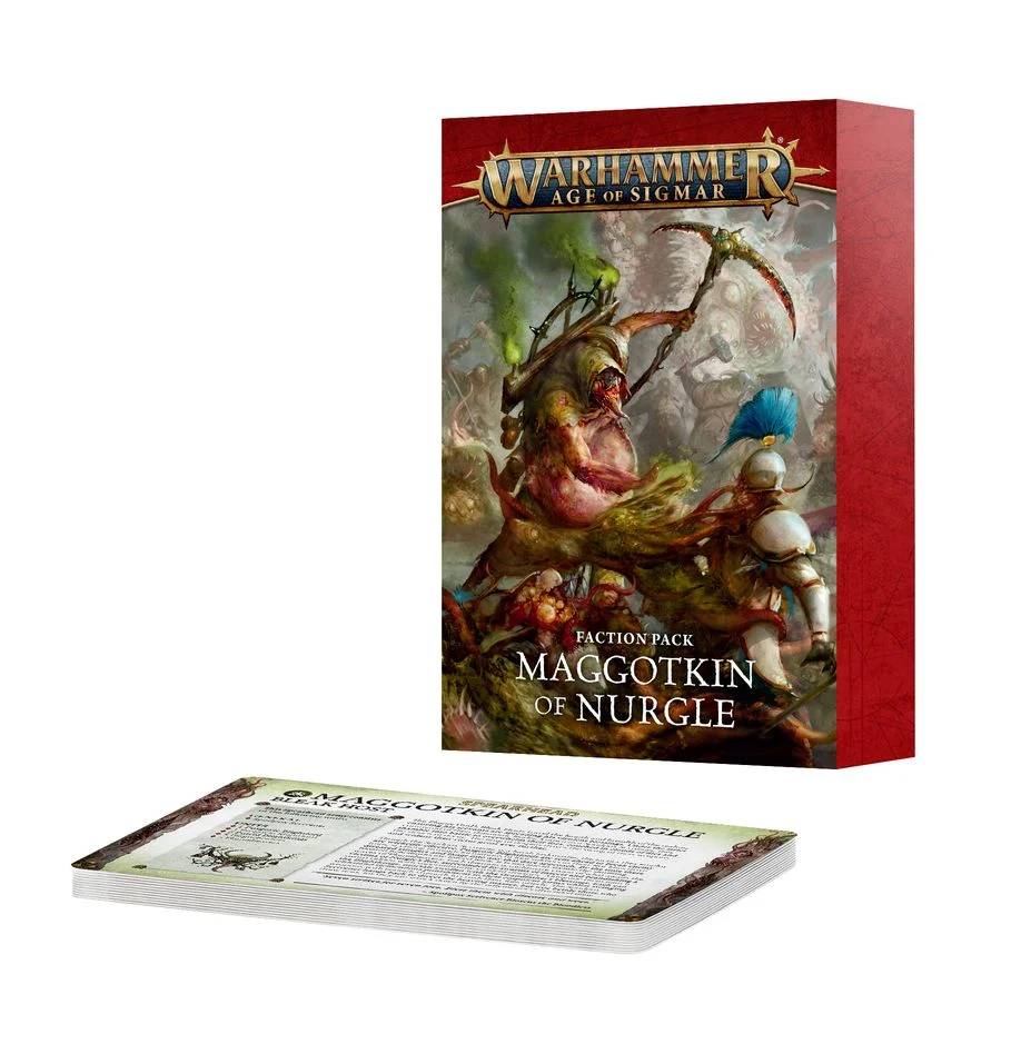 Warhammer Age Of Sigmar Faction Pack Maggotkin Of Nurgle - Games Workshop