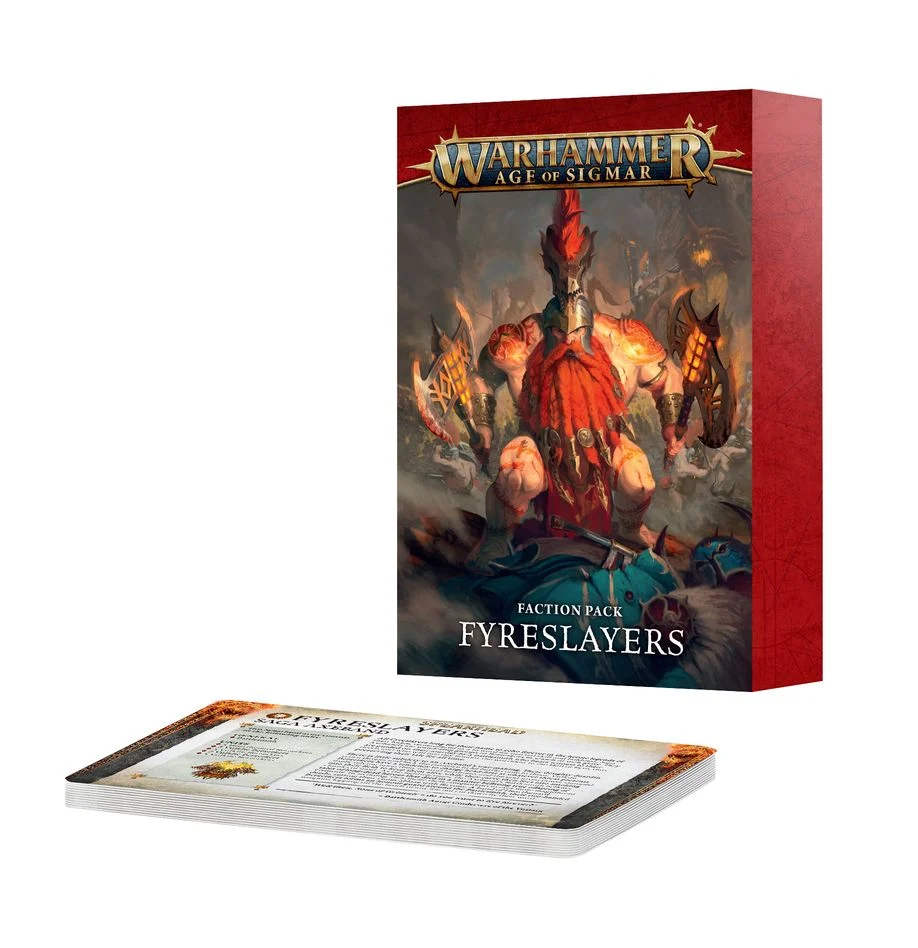 Warhammer Age Of Sigmar Faction Pack Fyreslayers - Games Workshop