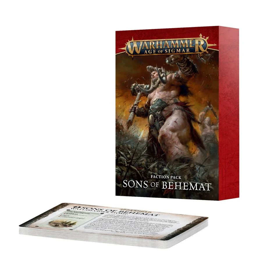 Warhammer Age Of Sigmar Faction Pack Sons Of Behemat - Games Workshop