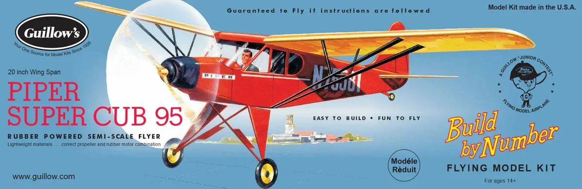 Guillows Kits Piper Super Cub 95 - Guillows Kits & Gliders