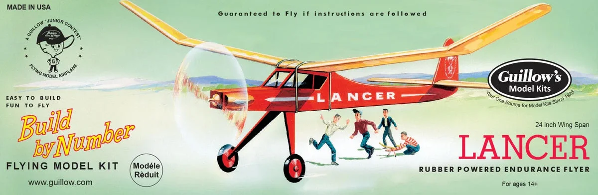 Guillows Kits Lancer - Guillows Kits & Gliders