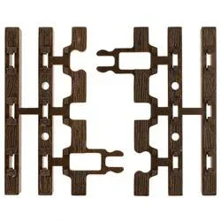 O Atlas SNAP-LOCK CLIPS/WOOD TIES 8 pcs.