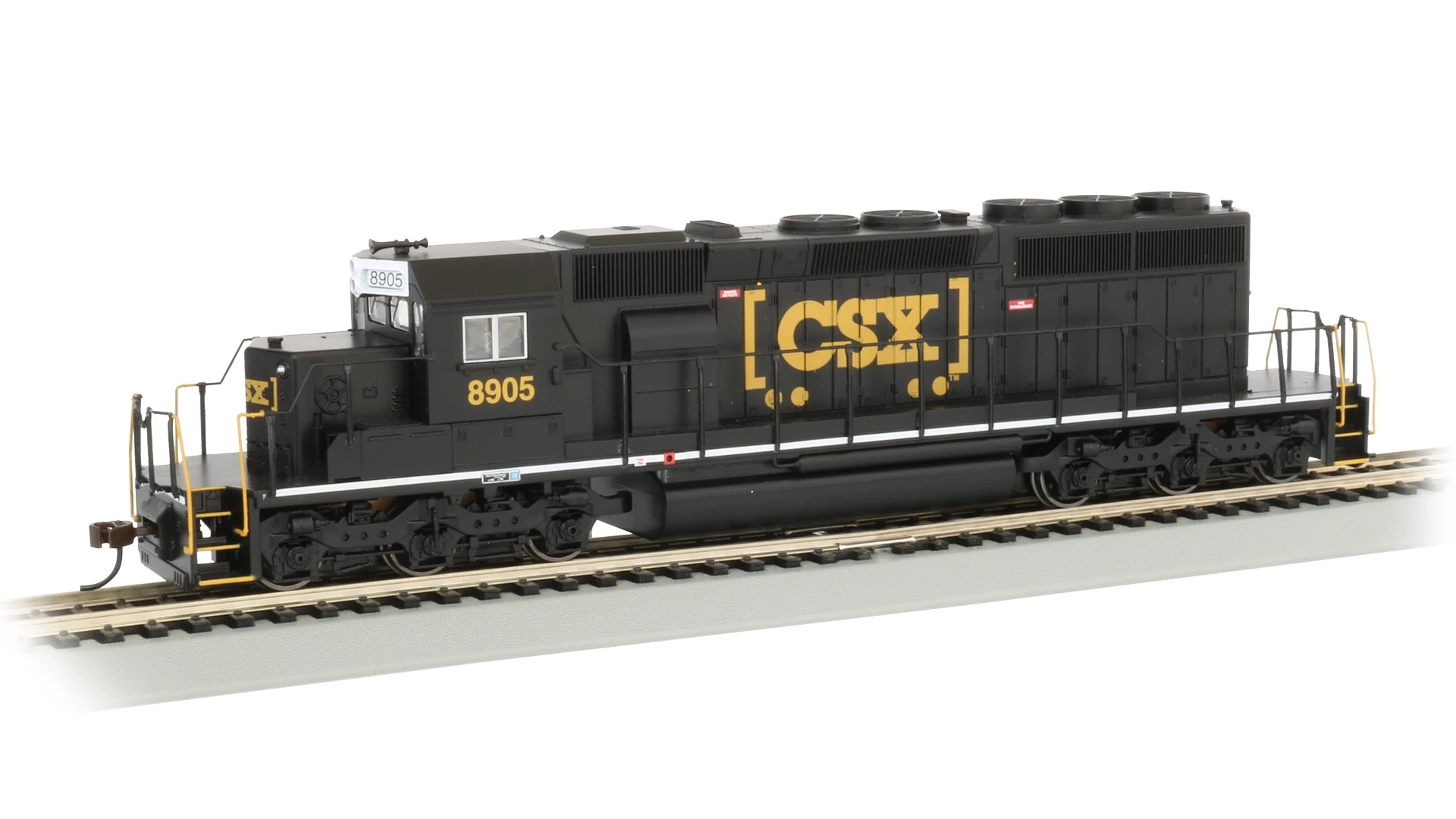 Bachmann HO Scale CSX #8905 SD40-2 Black Hornet (DCC Equipped) - BAC60917