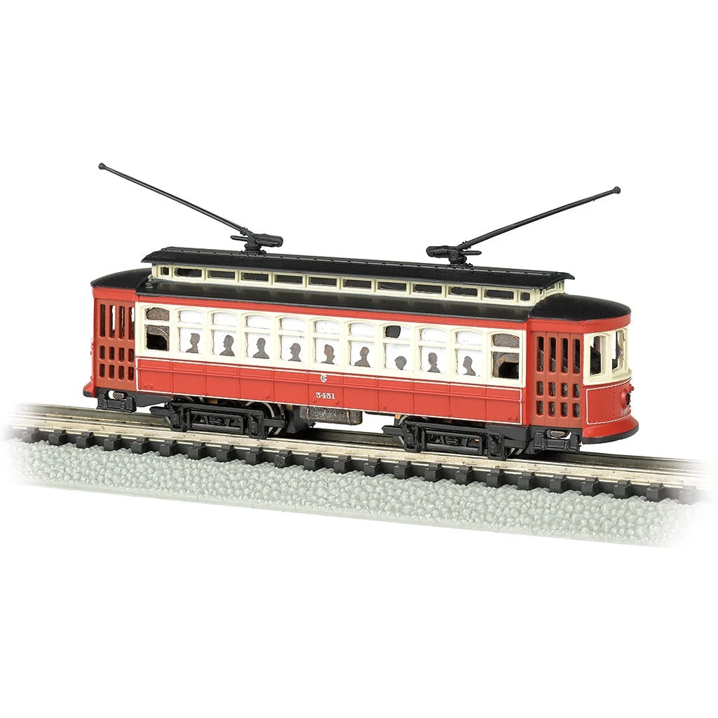 Bachmann N Scale Brill Trolley Chicago - BAC61091