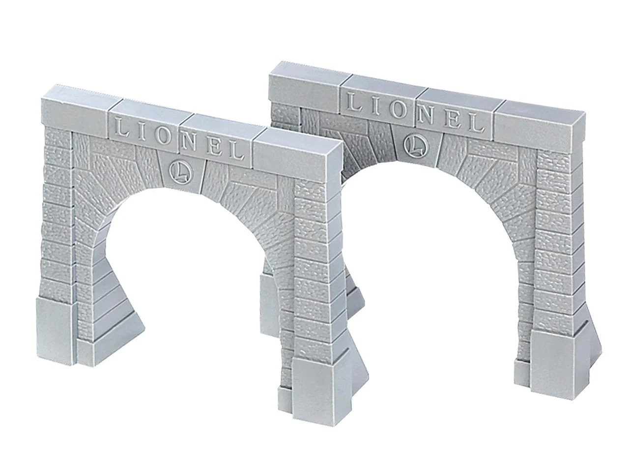 Lionel O Scale Tunnel Portals With Raised Lionel Lettering - 12896