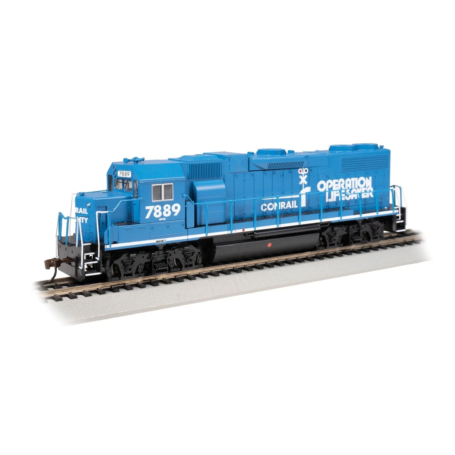 Bachmann HO Scale GP38-2 Diesel CR/OLS #7889/DCC Ready - BAC61722