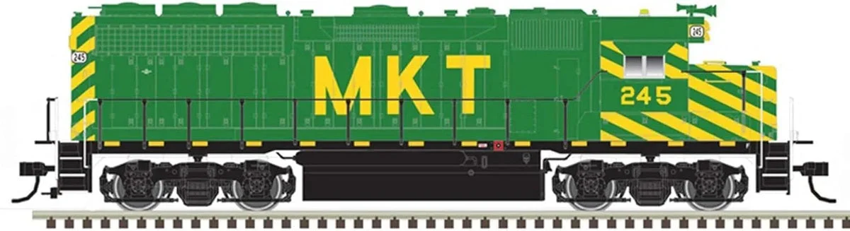 HO ATLAS GP40 SILVER MKT #245-10004011