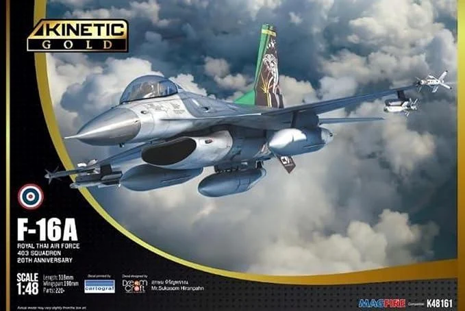 1/48 Kinetic F-16A Royal Thai AF 48161