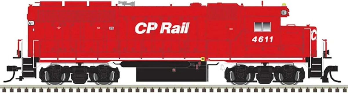 HO ATLAS GP40 SILVER CP RAIL #4600-10003999