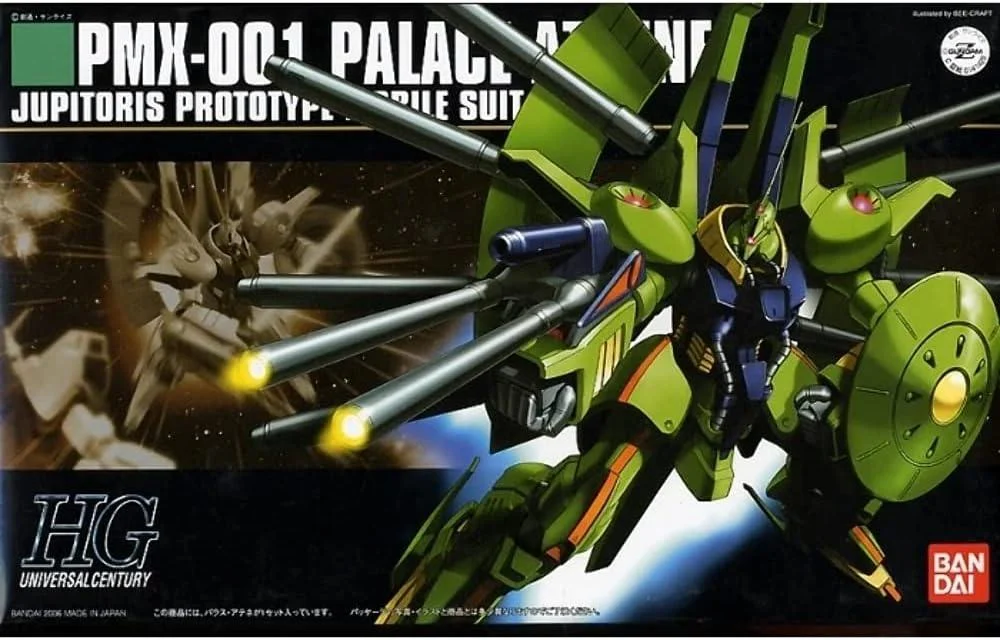 1/144 Bandai HGUC #60 PMX-001 Palace-Athene - 141425