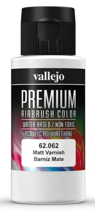 62.062 Vallejo Premium Airbrush Color Matt Varnish 60ml
