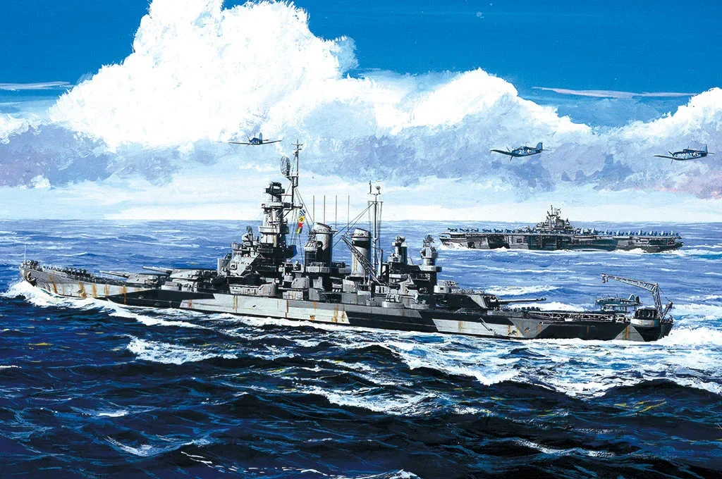 1/700 I Love Kit Top Grade North Carolina BB-55