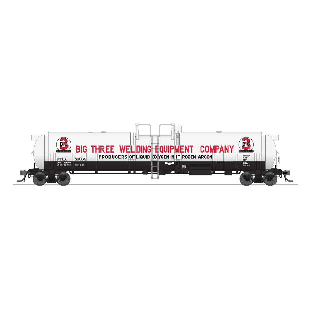 Broadway Limited HO Cryogenic Tank Car Big 3 Welding Equipment 2pk