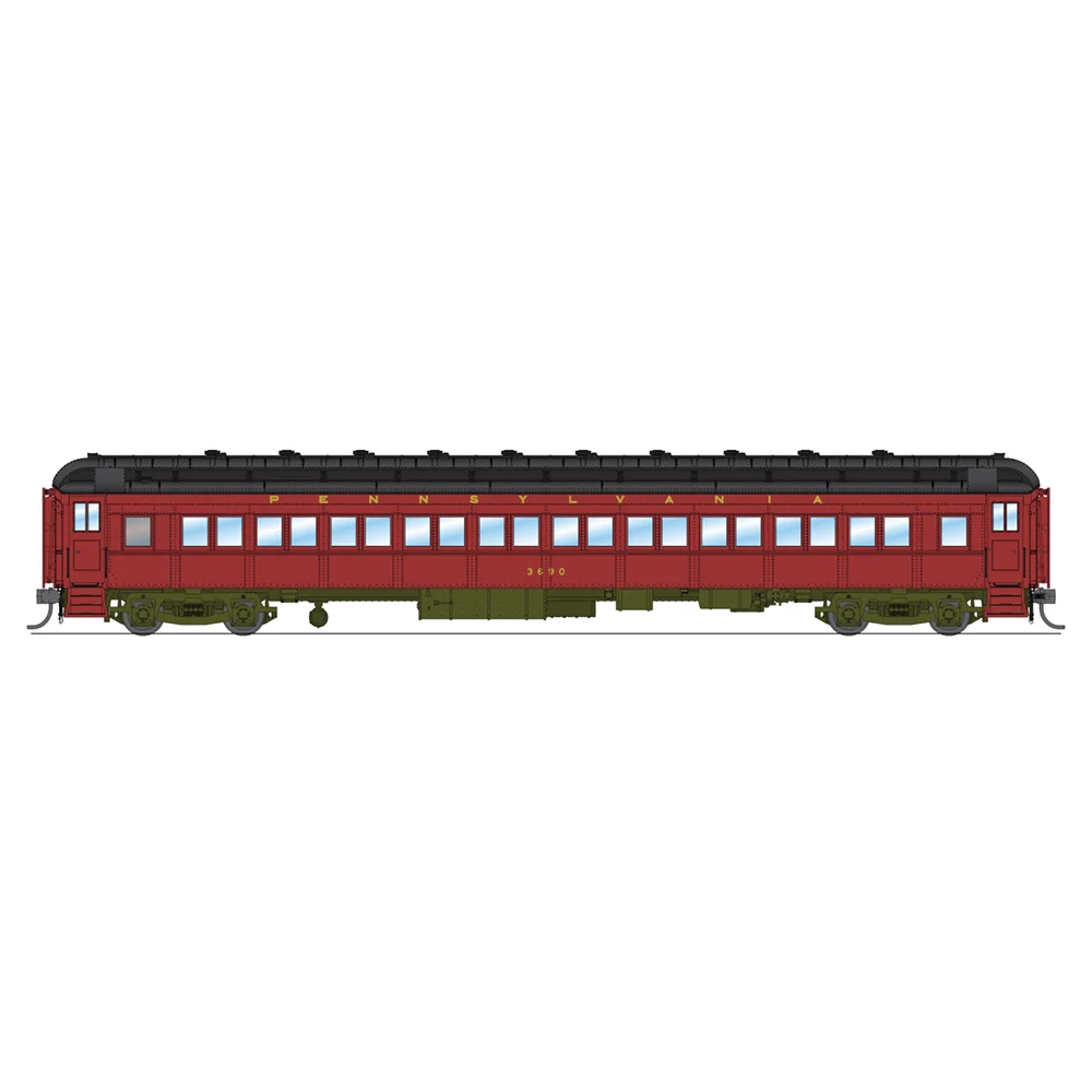 Broadway Limited HO PRR P70 Coach 1939-194/No AC