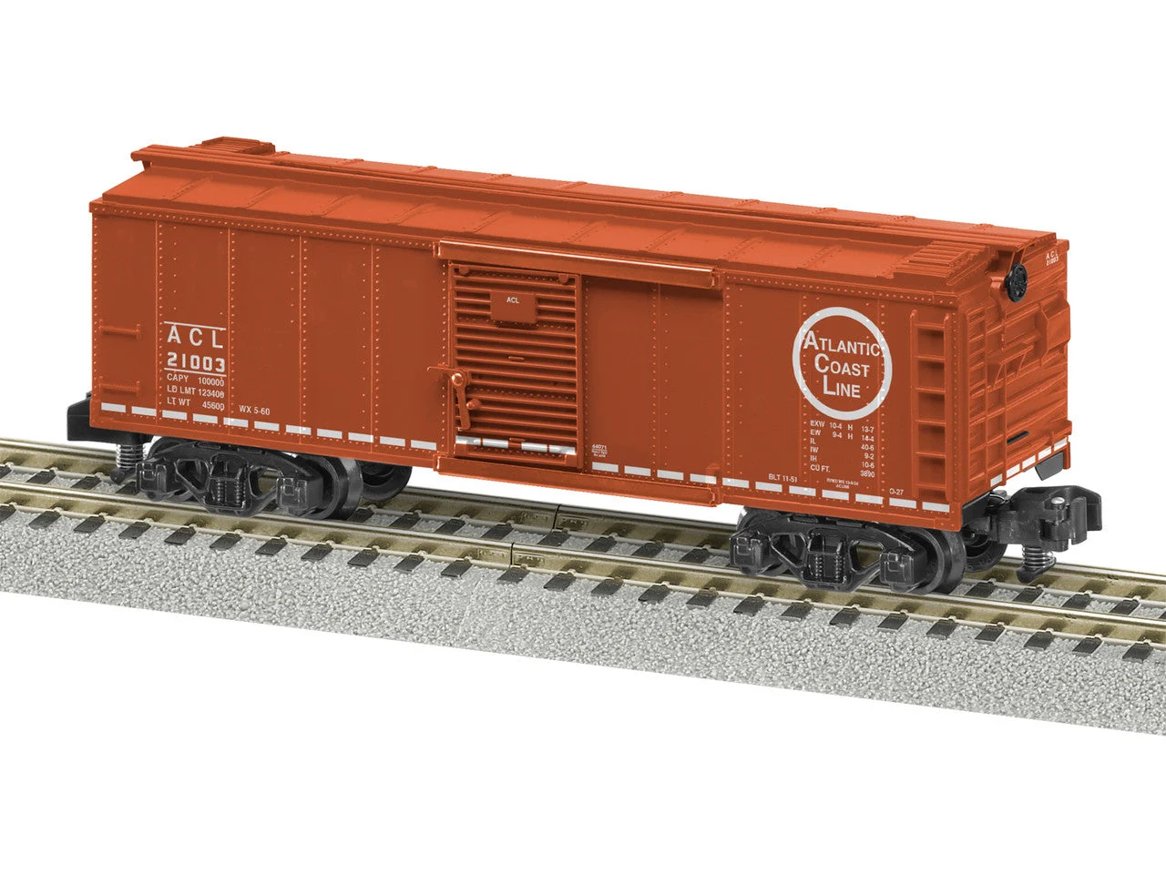 Lionel S Scale AF Atlantic Coast Line Boxcar #21003 - 44071