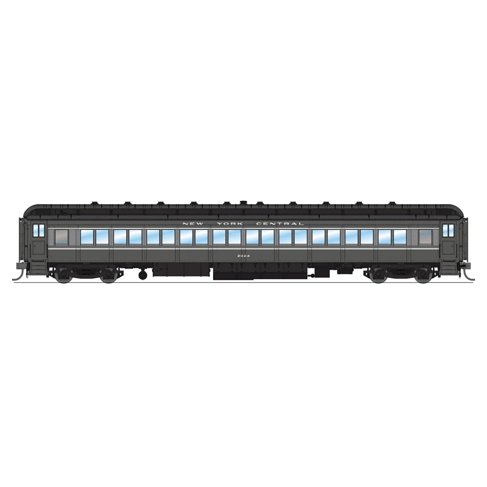 Broadway Limited HO NYC 80' Psg.Coach/Two-Tone Gray