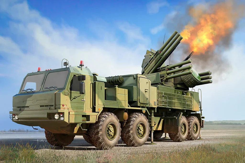 1/35 Trumpeter 72V6 of 96k6 Pantsir-S1 SPAAGM BAZ-6909 1087