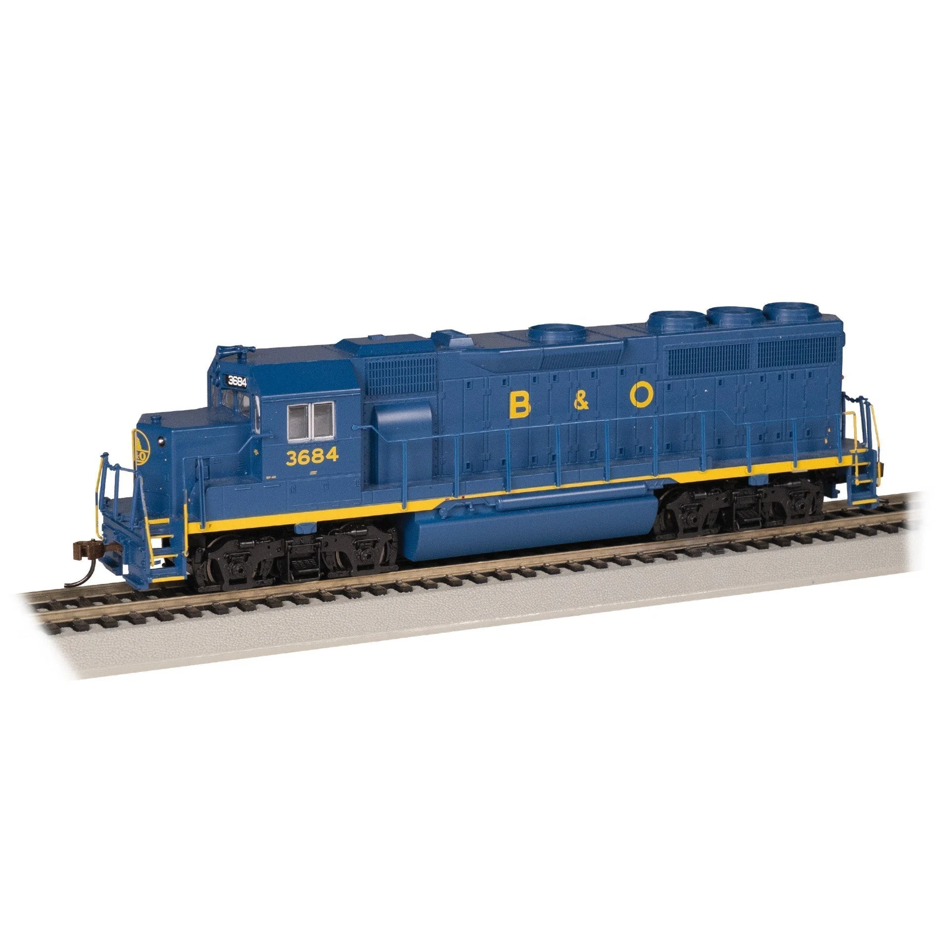 Bachmann HO Scale GP40 Diesel B&O #3684/DCC Sound - BAC66308
