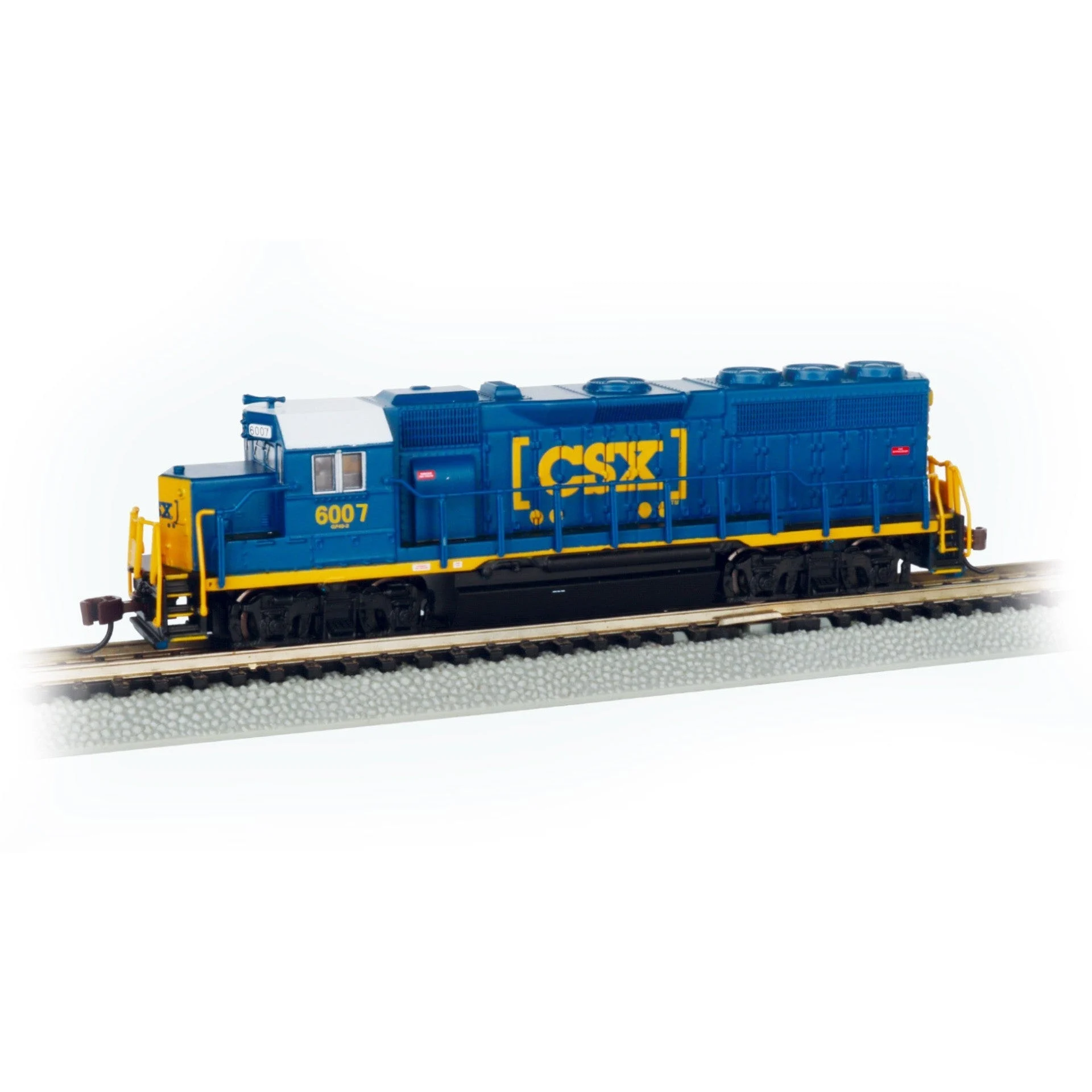 Bachmann N Scale GP40 Diesel CSX #6007/DCC Sound - BAC66359