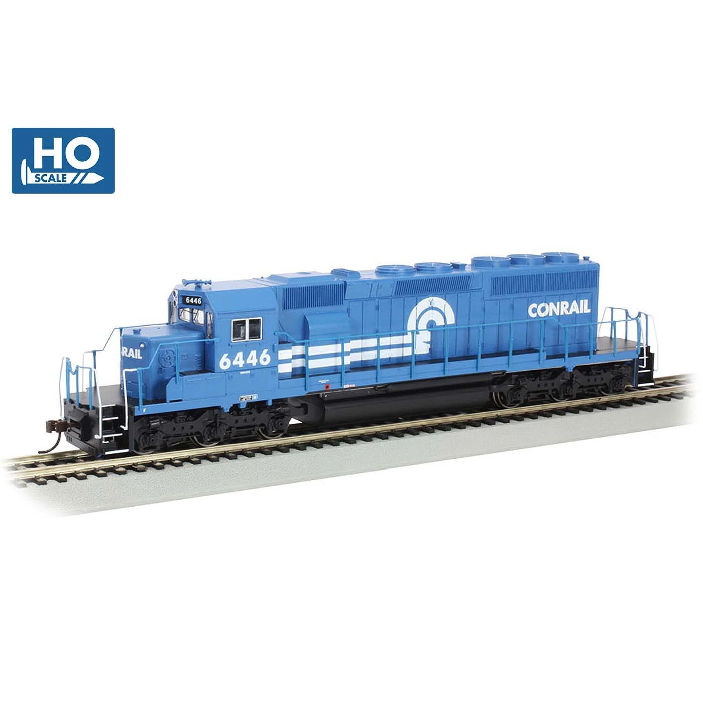 Bachmann HO Scale SD40-2 Diesel CR #6446/DCC Ready - BAC67029