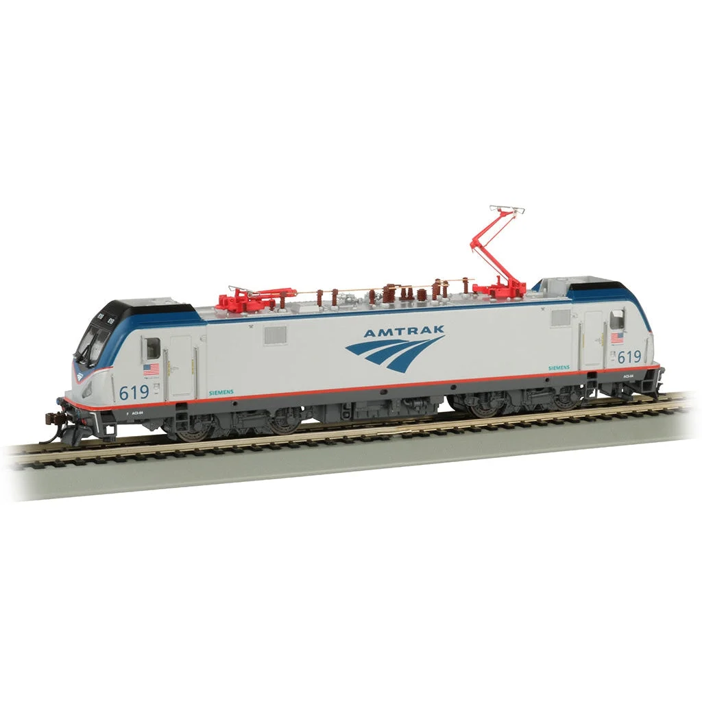 Bachmann HO Scale Siemens ACS-64 Amtrak #619/DCC Sound - BAC67402