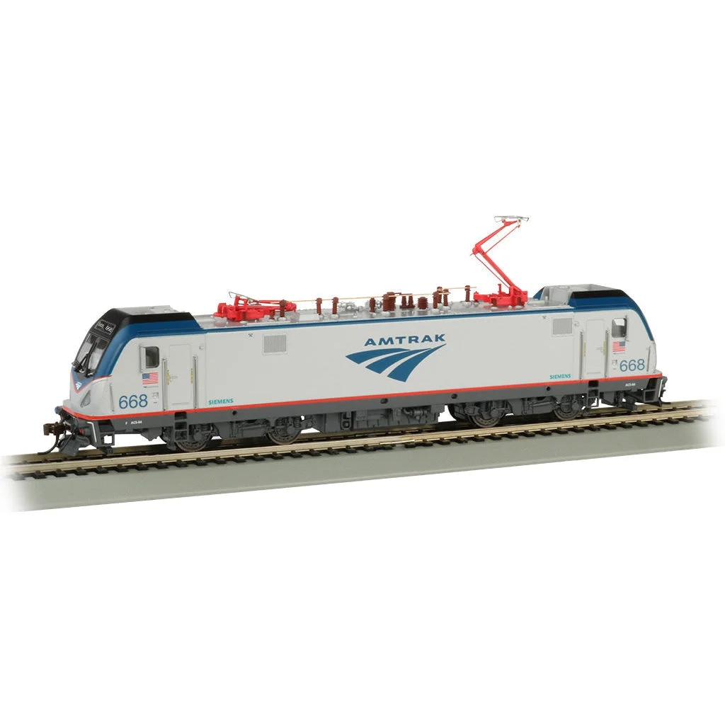 Bachmann HO Scale Siemens ACS-64 Amtrak #668/DCC Sound - BAC67407