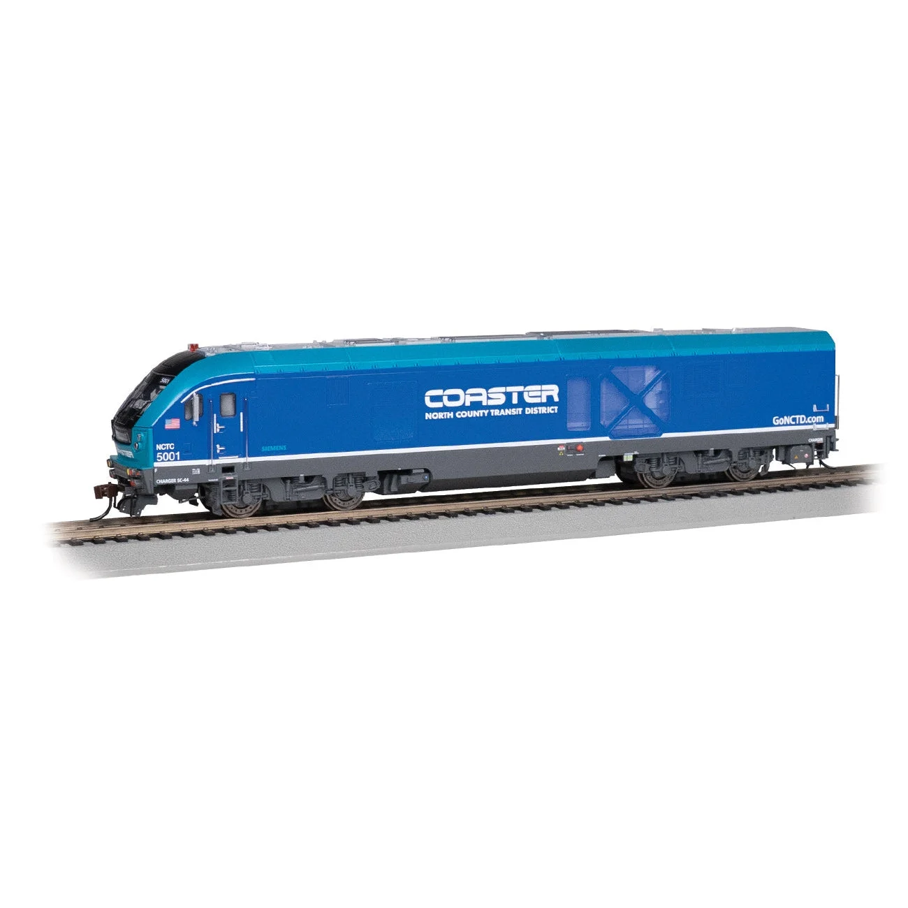 Bachmann HO Scale ALC-42 Charger Diesel North County Transit DistrictI - BAC67907