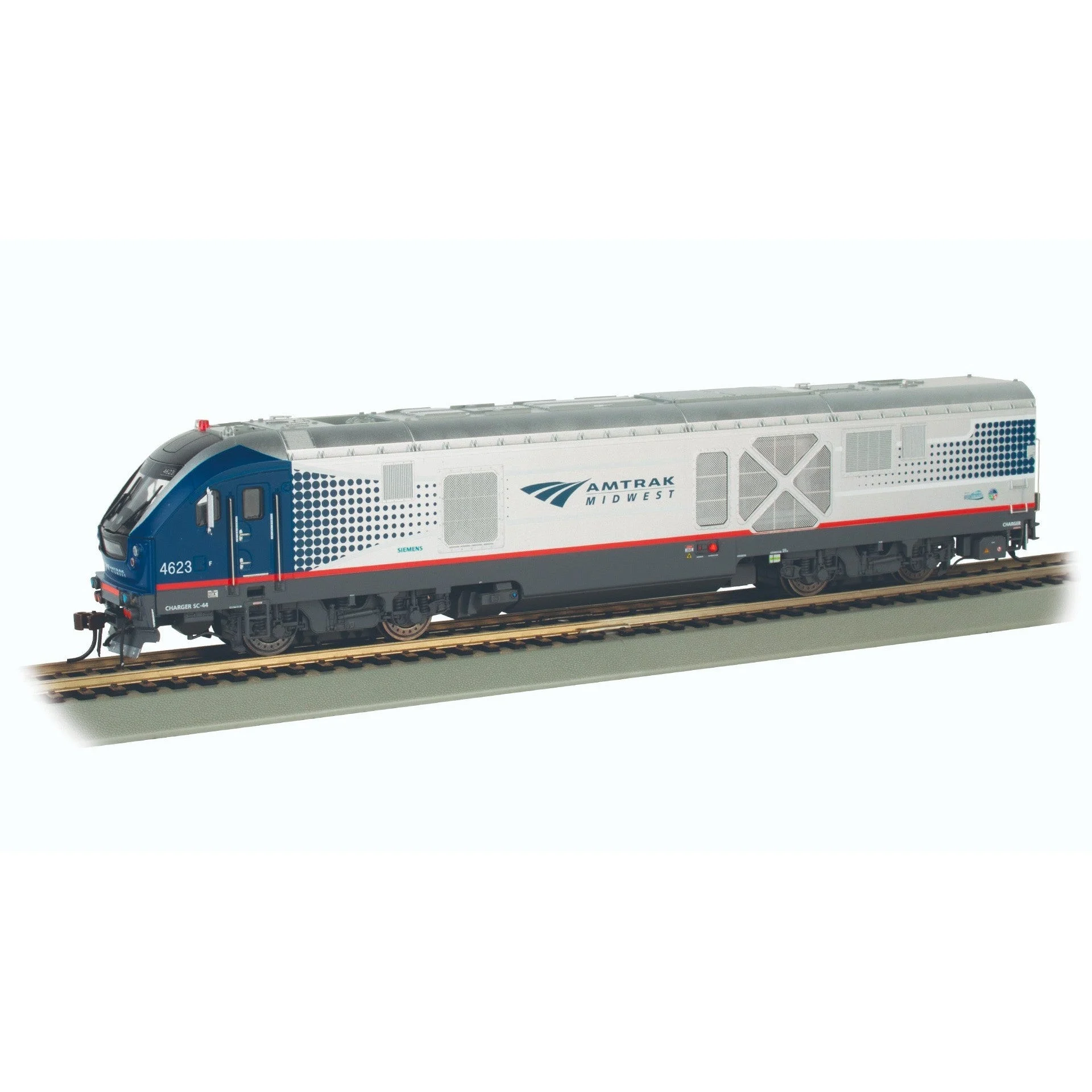 Bachmann HO Scale SC-44 Charger Diesel Amtrak Midwest - BAC67909