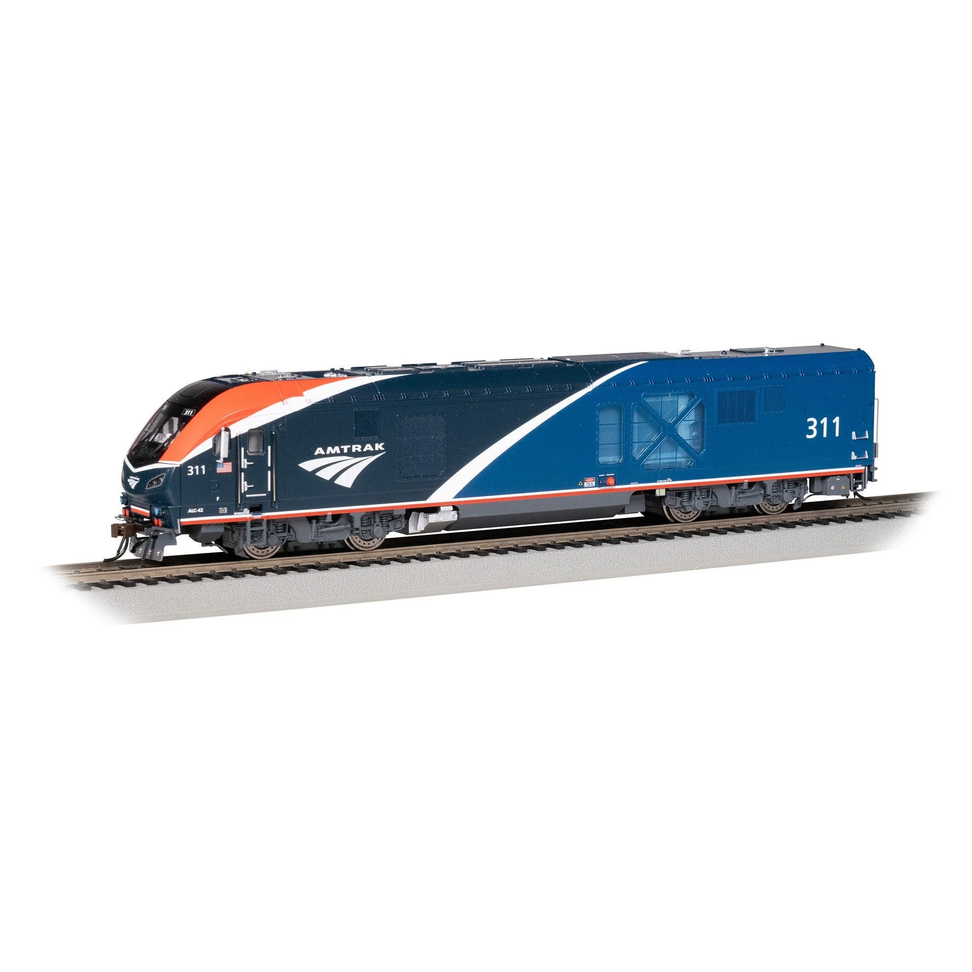 Bachmann HO Scale Amtrak Phase VII 311 ALC-42 Charger Locomotive With DCC/Sound - BAC68305