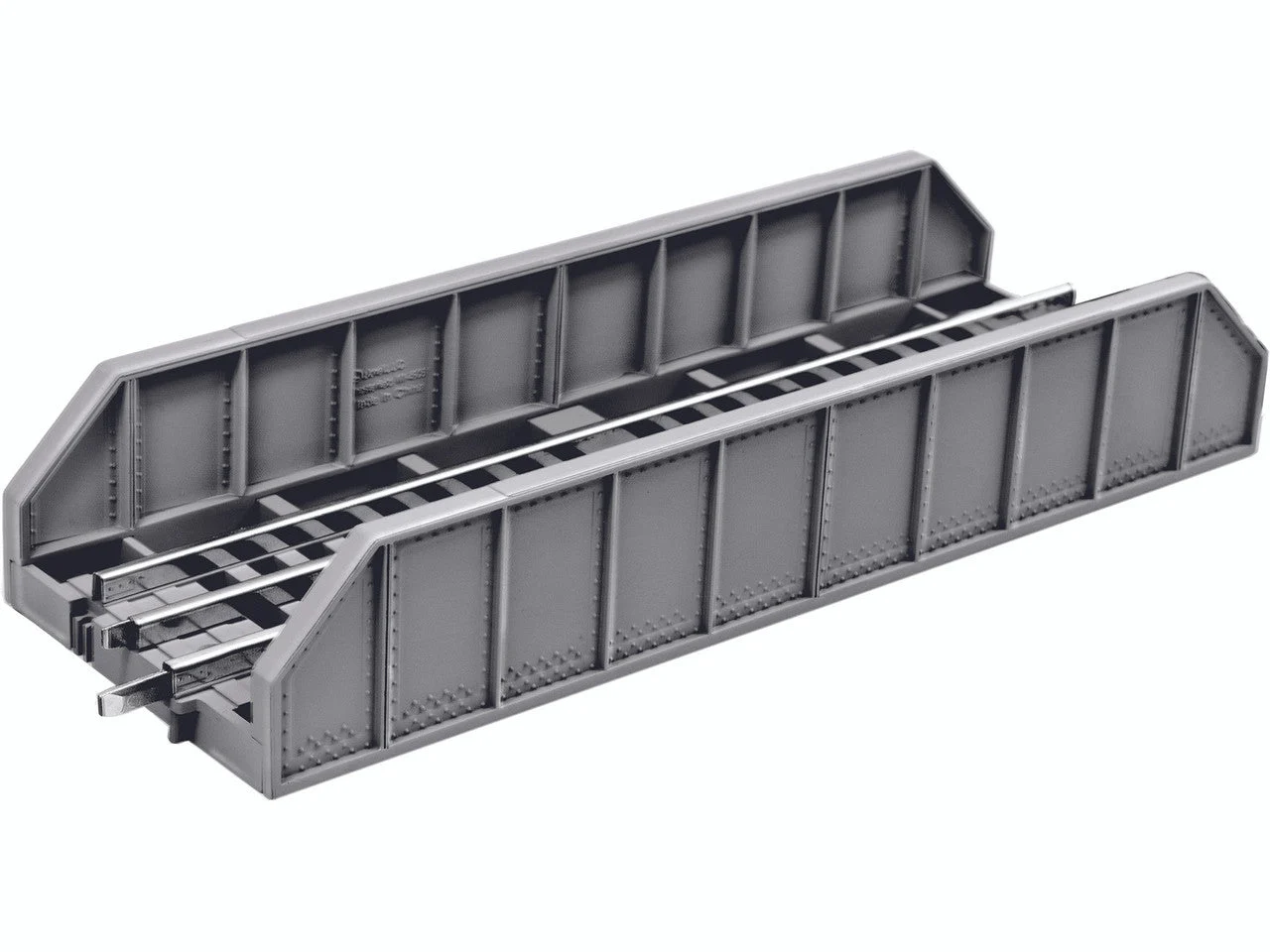 Lionel O Scale 10" Girder Bridge Track Grey - 84388