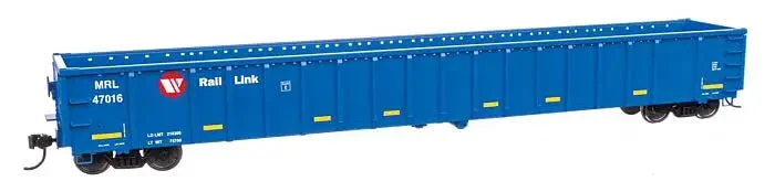 Walthers HO Scale Montana Rail Link #47016 68' Railgon Gondola - FSHP