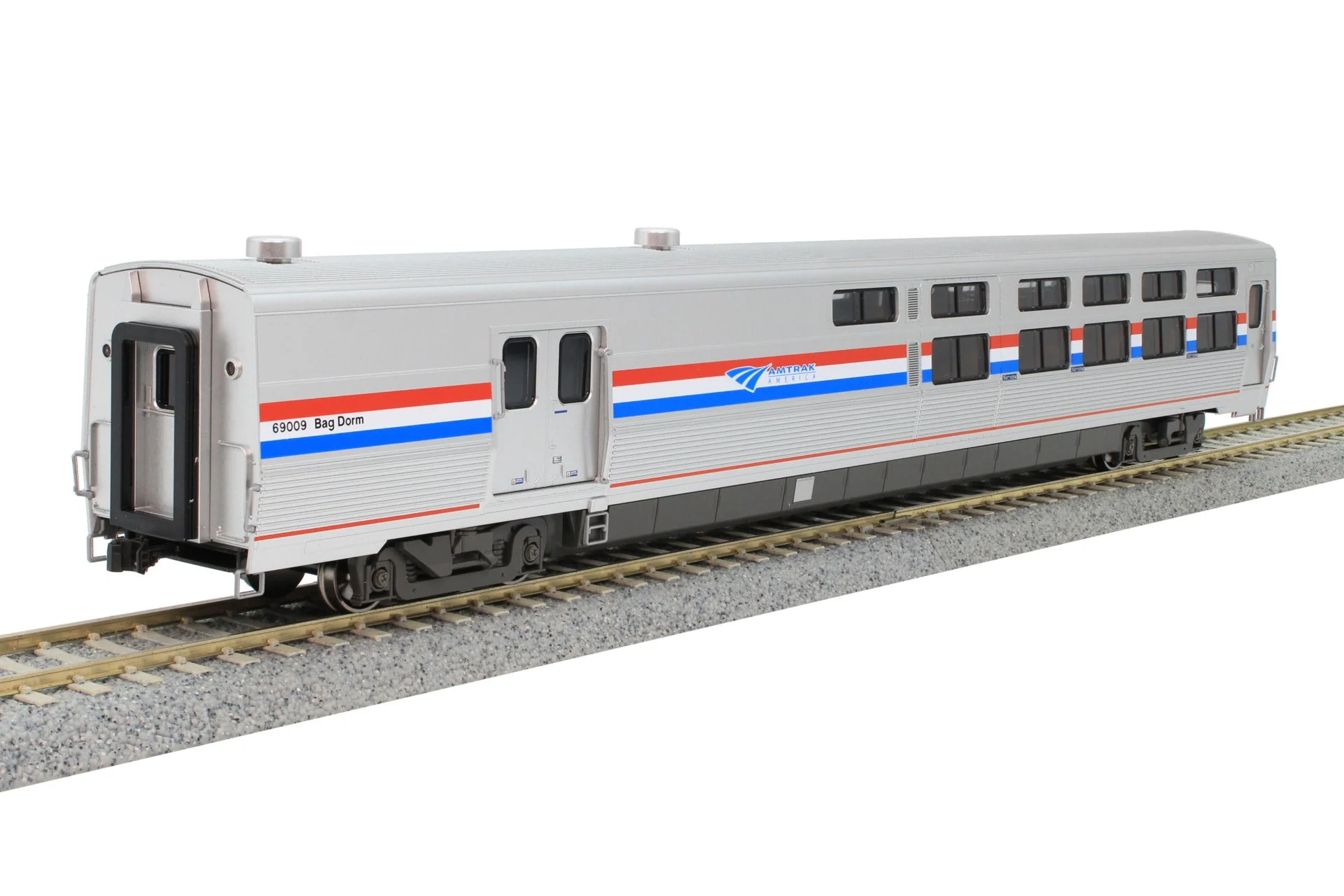 Kato HO Scale Amtrak Viewliner II Baggage-Dorm Phase III #69009