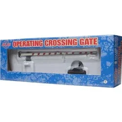 O Atlas OPERATING CROSSING GATE, (RED AND WHITE) - Atlas Trains