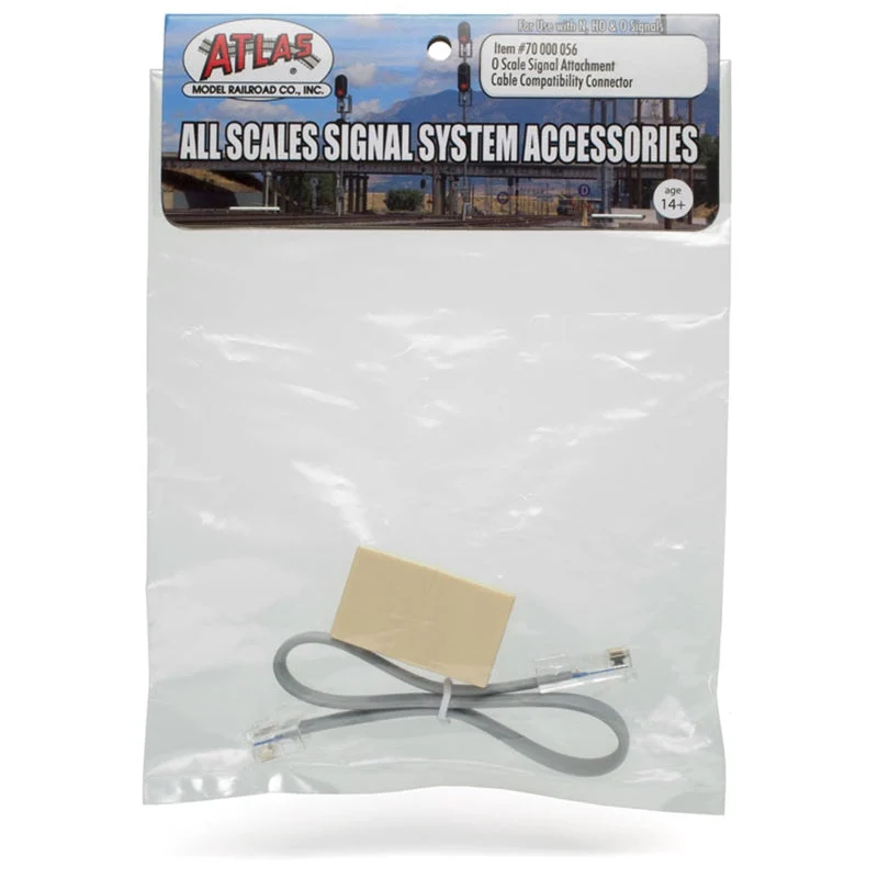 Atlas O Scale Signal Attachment Cable Compatibility Connector Operating Signal - 70000056